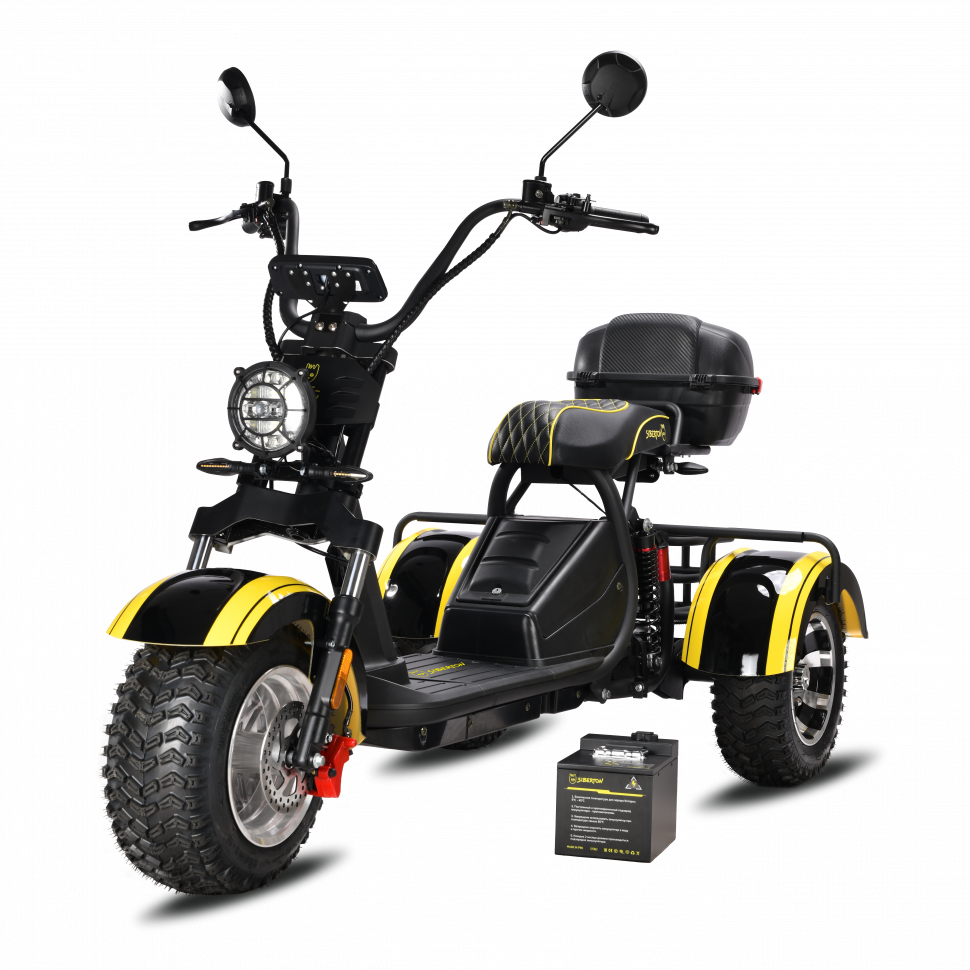 Электротрицикл Siberton Pro Trike 3000W