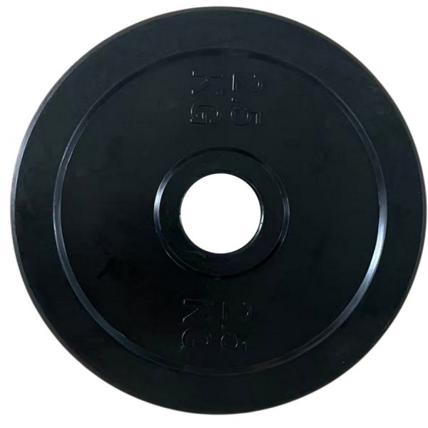 Диск бамперный резиновый Green Logo OKPRO OK1032-1 1,25 кг